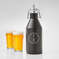 Monogram Stainless Steel Growler